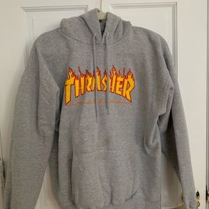 Gray Thrasher Hoodie